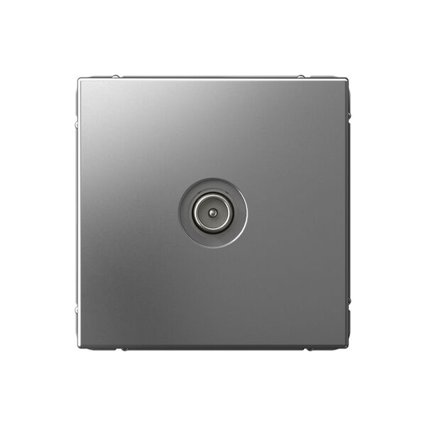 TV РОЗЕТКА оконечная 1DB, механизм, СТАЛЬ ARTGALLERY
