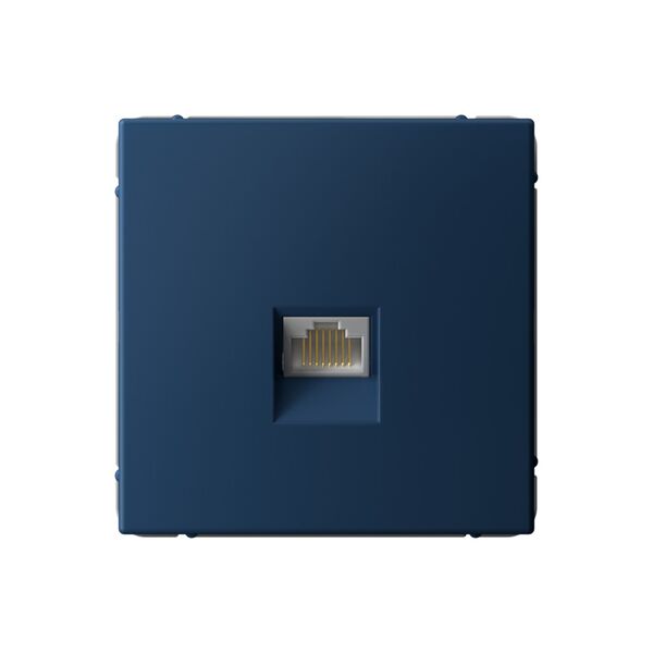 РОЗЕТКА компьютерная RJ45, кат. 6A, механизм, АКВАМАРИН ARTGALLERY