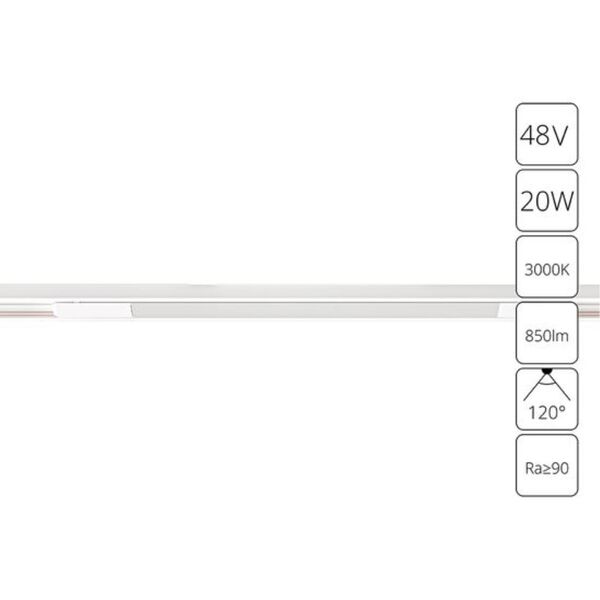 ((Трековые системы OPTIMA LED* 20Вт IP20 3000K  ARTE LAMP