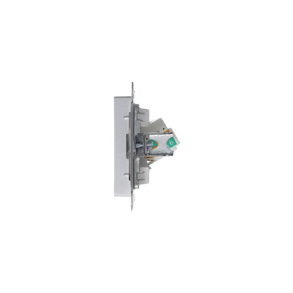 РОЗЕТКА компьютерная RJ45, АЛЮМИНИЙ, ATLAS 10шт