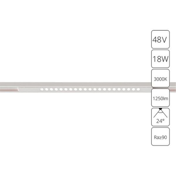 ((Трековые системы OPTIMA LED* 18Вт IP20 3000K  ARTE LAMP