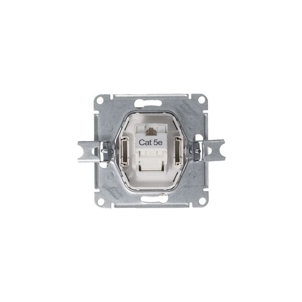 РОЗЕТКА компьютерная RJ45, АЛЮМИНИЙ, ATLAS 10шт