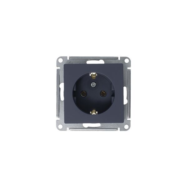 РОЗЕТКА с з/к, 16А, ГРИФЕЛЬ, ATLAS 10шт