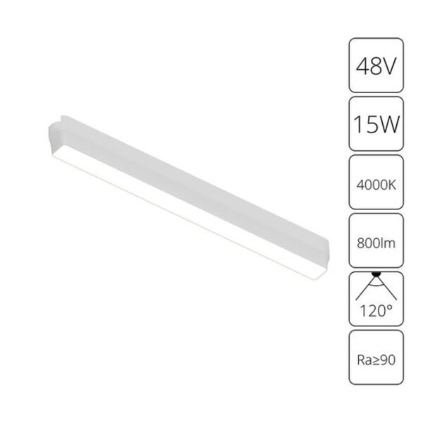 ((A6168PL-1WH СВЕТИЛЬНИК ПОТОЛОЧНЫЙ RAPID 48В 15Вт лм 4000К 90+ 120° ARTE LAMP