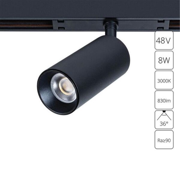 ((Трековые системы OPTIMA LED* 8Вт IP20 3000K  ARTE LAMP