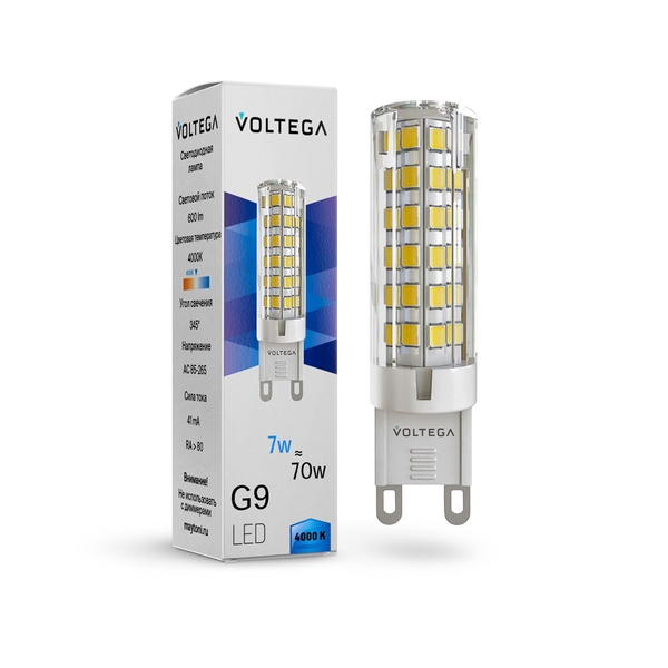 Светодиодная лампа Simple  Capsule 7W 4000K G9 (7188)