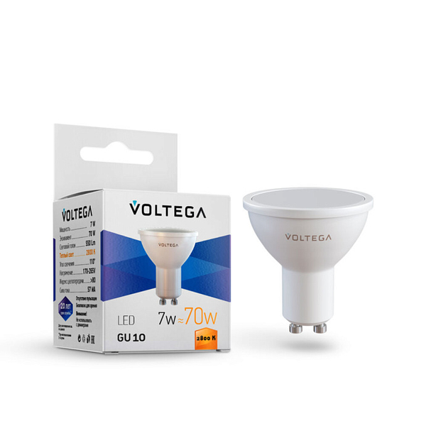 Светодиодная лампа Simple  MR16 7W 2800K 110° GU10 (7056)