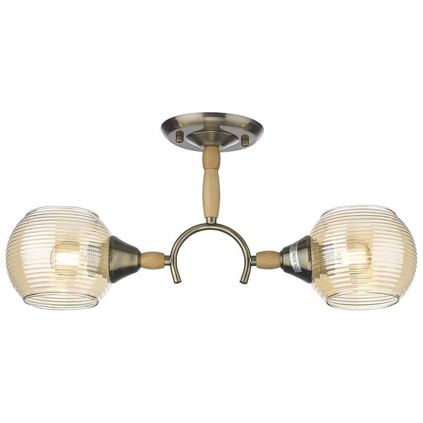 Светильник потолочный VELANTE 214-507-02 [E27, 2x40W]