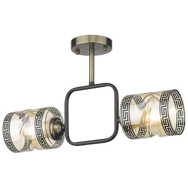 Светильник потолочный VELANTE 215-507-02 [E27, 2x40W]