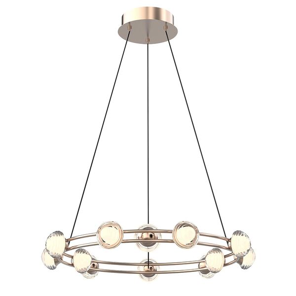 Подвесная люстра Rondell 12*LED*3.3W, 2800LM, 4000K, CRI>90, included D550*H1880 Favourite