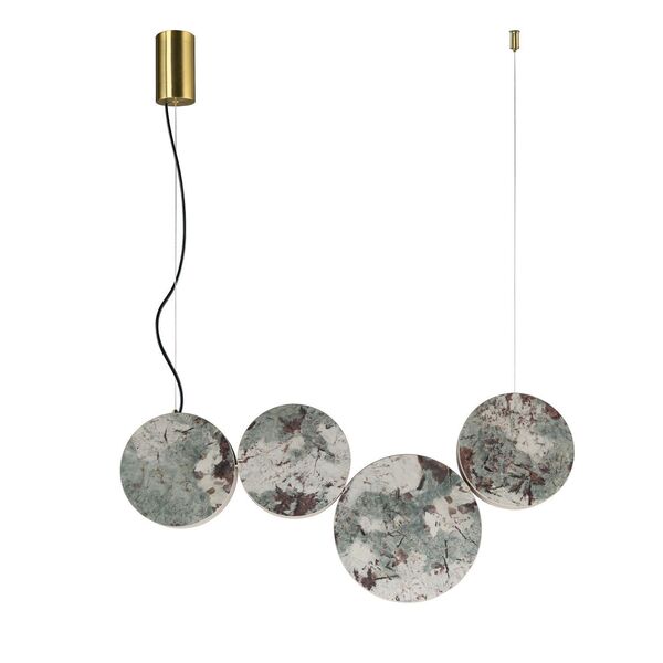 Подвесная люстра, L700xW80xH1930, LEDx32W, 670LM, 4000K, included
