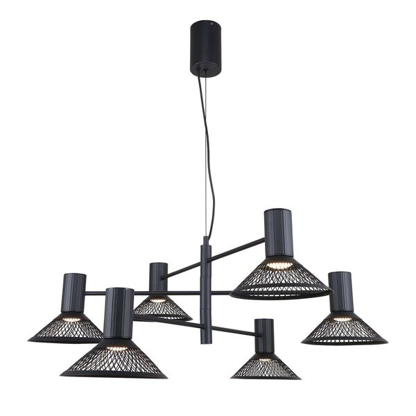Подвесная люстра Metrics 6*LED*6W, 3960LM, 3000K, included D770*H500/1400 F-promo