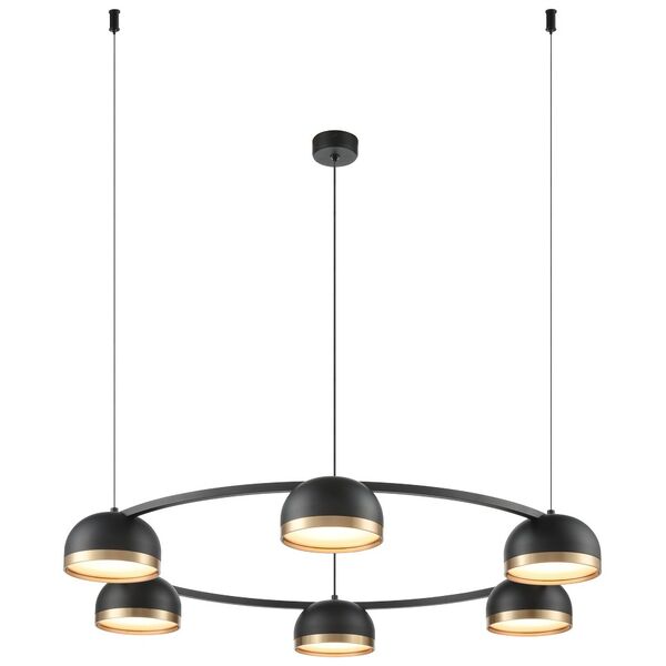 Светильник подвесной VELANTE 472-403-06 [LED, 6x12W, 3000K]