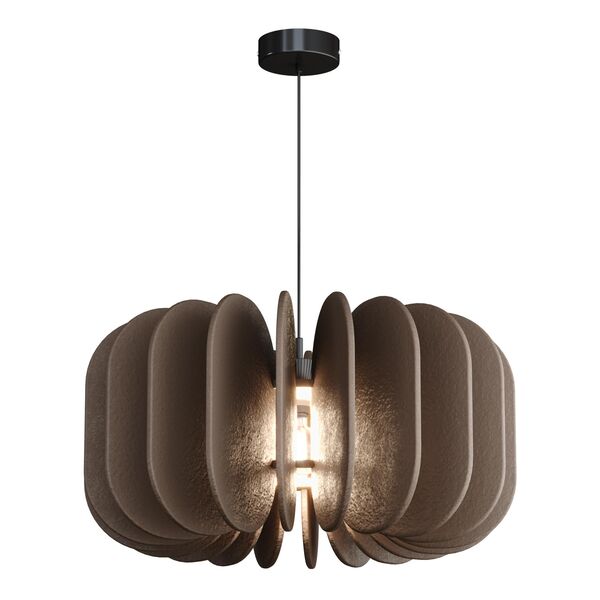 Светильник подвесной ST-Luce Черный/Серый E27 1*60W