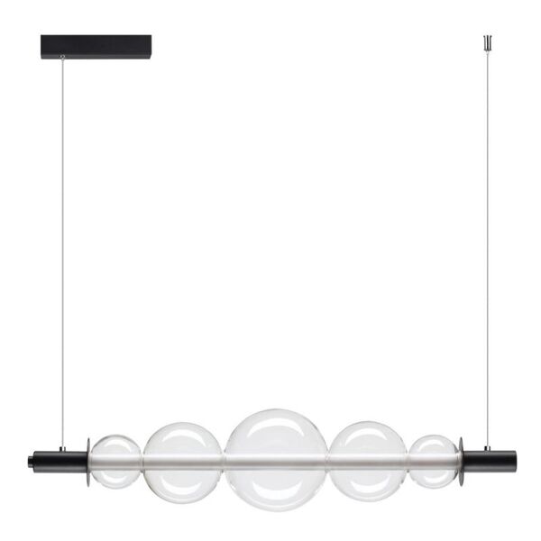 ((5671/10L LEDIO LN23 031 чёрный Светильник подвесной LED 10W жел, синий, фиол свет 650Лм 220V MIAMI