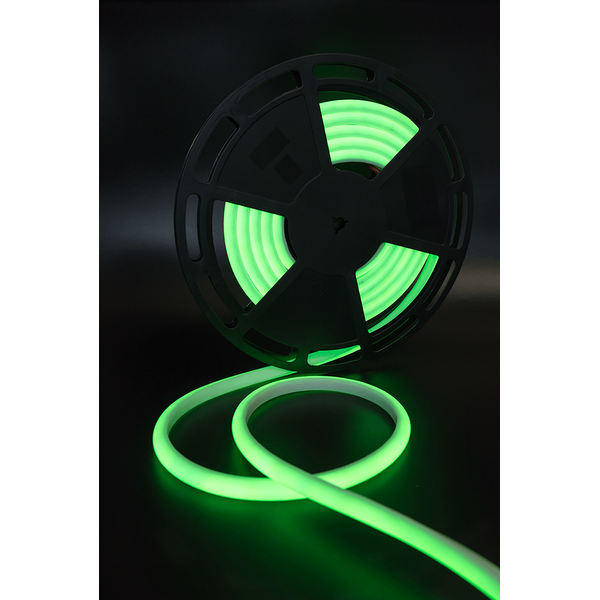 Термолента светодиодная SWG SMD 2835, 180 LED/м, 12 Вт/м, 24В , IP68, Цвет: Зеленый