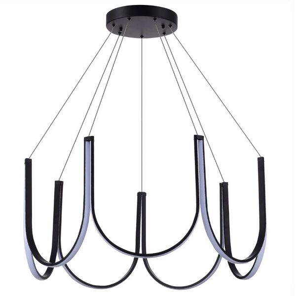 SL6202.403.01 Светильник подвесной ST-Luce Черный LED 1*90W 3000K