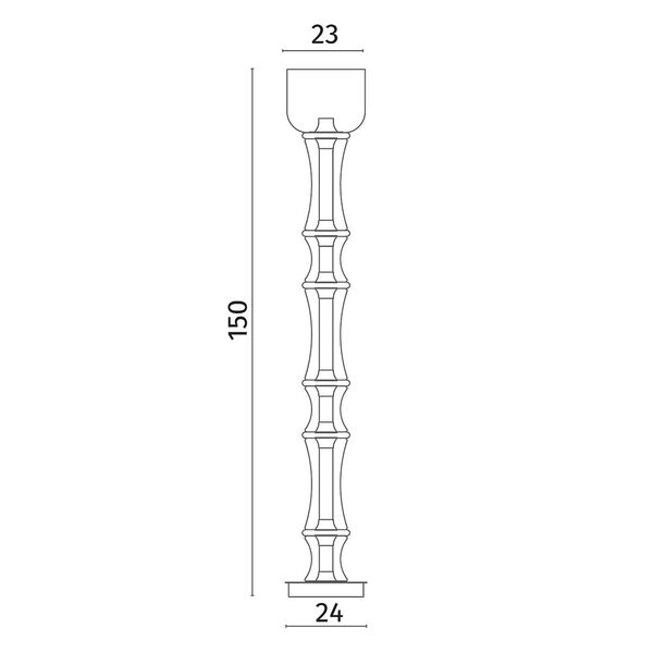 Торшер Divinare VOLTURN 1243/06 PN-45