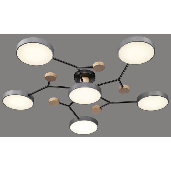 Светильник потолочный VELANTE 446-207-06 [LED, 108W, 3000/4000/6000K]