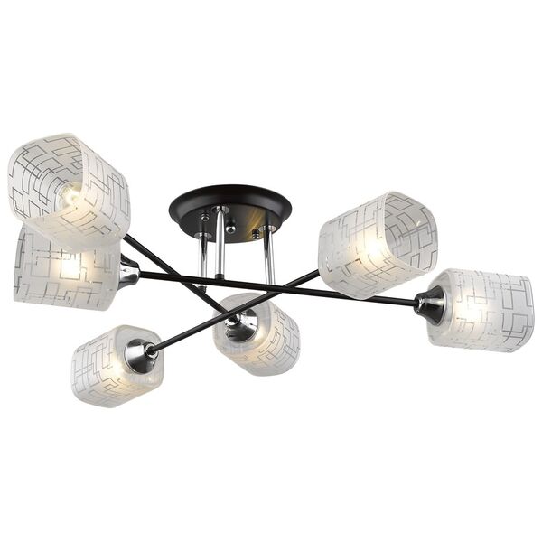 Светильник потолочный VELANTE 703-127-06 [E27, 6x60W]