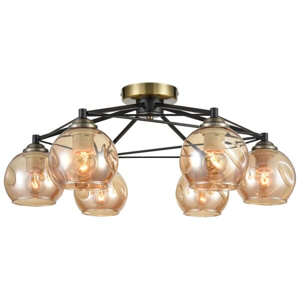 Светильник потолочный VELANTE 769-527-06 [E27, 6x60W]
