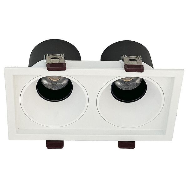 Светильник точечный встраиваемый WERTMARK TECHNICAL WTD.O21.000.30.20 [LED, 2x10W, 3000KK]