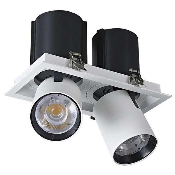 Светильник точечный встраиваемый WERTMARK TECHNICAL WTD.O31.067.30.20 [LED, 2x10W, 3000KK]