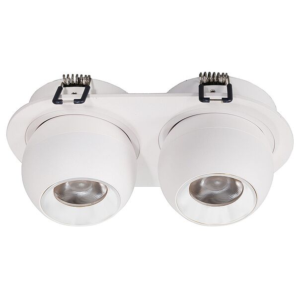 Светильник точечный встраиваемый WERTMARK TECHNICAL WTD.O36.007.30.14 [LED, 2x7W, 3000KK]