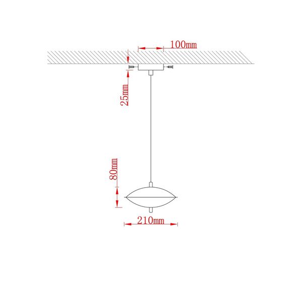 Подвесной светильник Arte Lamp ANDROMEDA A2089SP-6GO