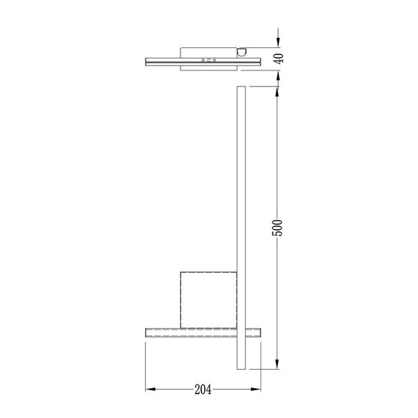 Декоративная подсветка Arte Lamp DECADE A2127AP-8BK