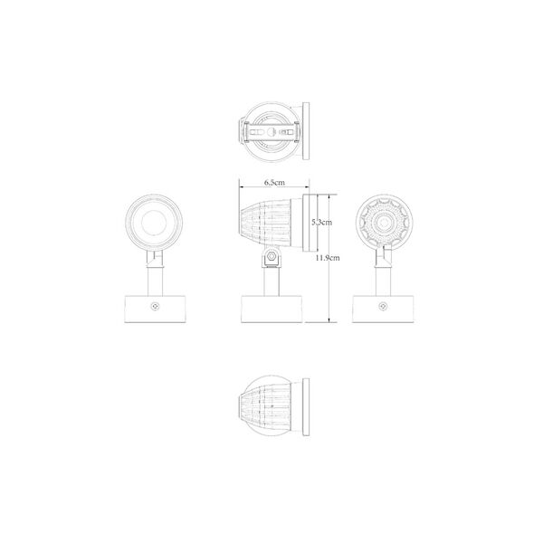 Фасадный светильник Arte Lamp ELSIE A1127AL-1BK