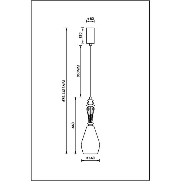Подвесной светильник Arte Lamp CORAL A2405SP-9BR