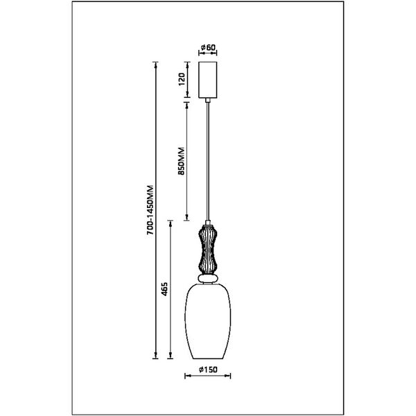 Подвесной светильник Arte Lamp CORAL A2405SP-9YL