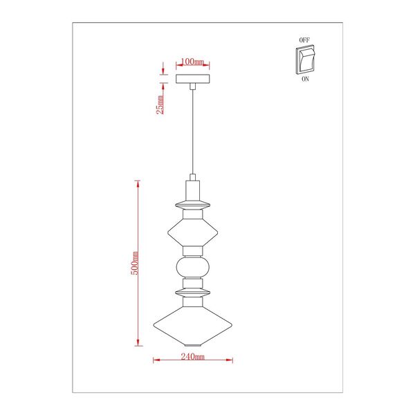 Подвесной светильник Arte Lamp FIORATO A2442SP-15PB