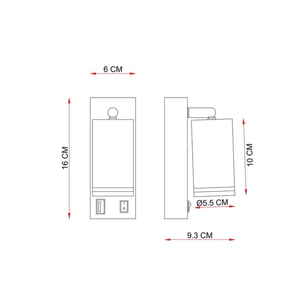 Спот Arte Lamp IMAI A2364AP-1BK
