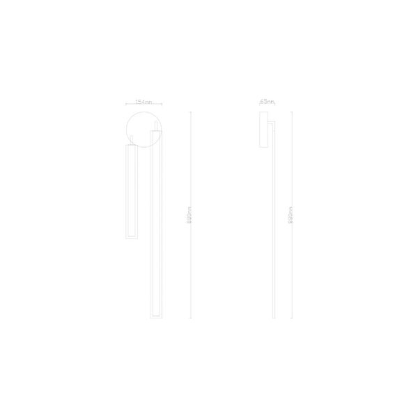 Декоративная подсветка Arte Lamp DABIH A2019AP-36WH