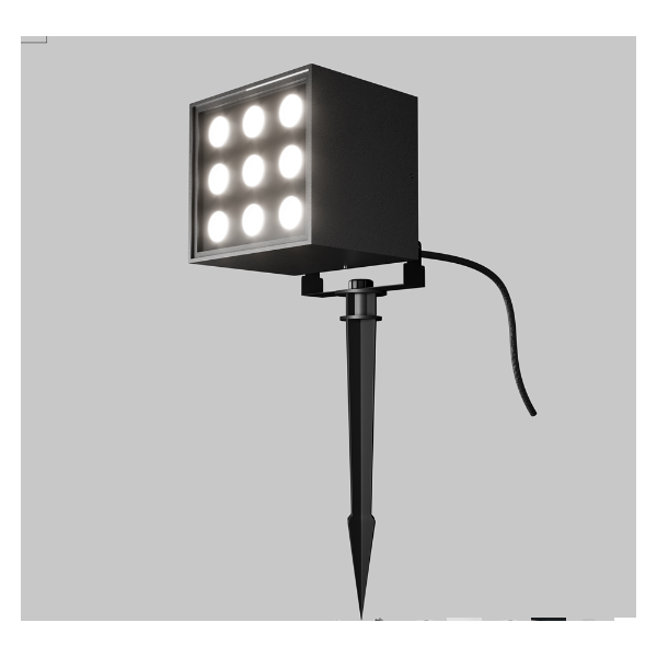 Ландшафтный светильник Ares Черный Outdoor O309FL-L18B3K