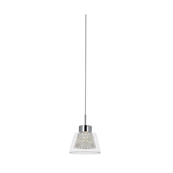 Подвес АЗАН [хром h 120 d 10 Led 1x3w (4000K)]