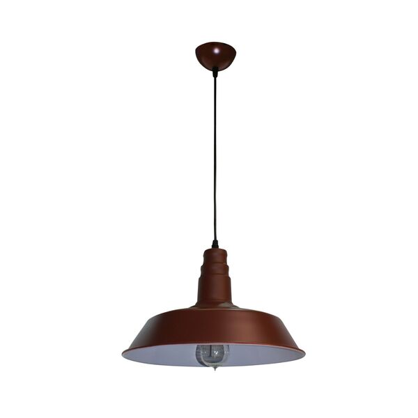 Подвесной светильник АПЛИК коричневый [d35 h22 E27 1*40w]