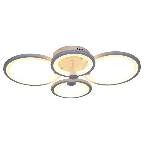 Светильник диммируемый САГА [белый w58*48 h13 Led 70W (3000K-6000K) с пультом ДУ]