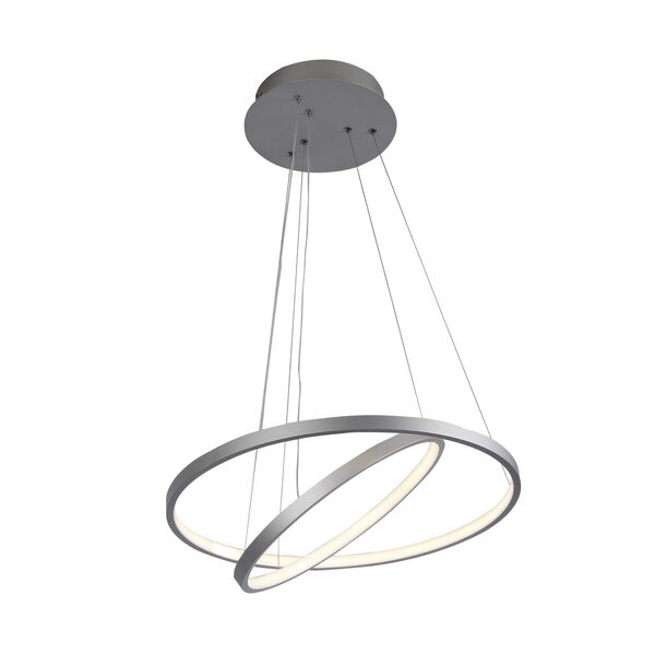 Подвесной светильник ТОР-ТРЕК серый [d50+35 h120 Led 50W (4000К)]