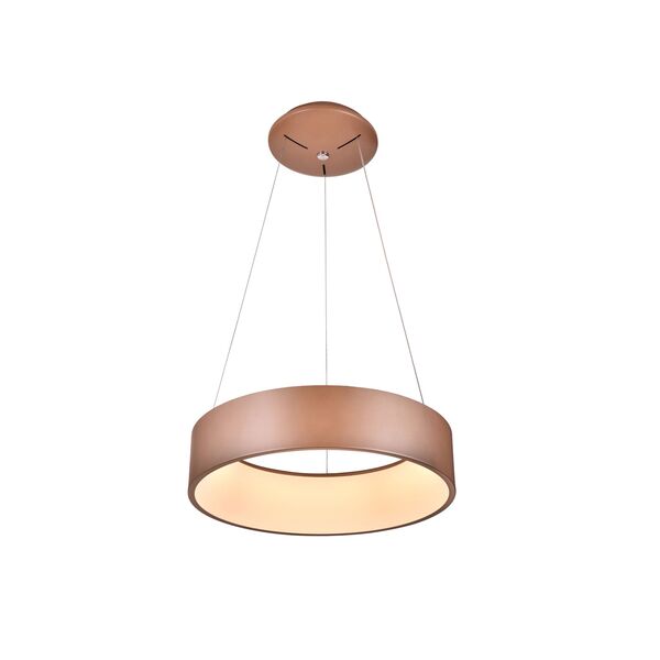 Подвесной светильник диммируемый КРЕЙС золото [D45 h120 Led 54W (3000-6000K) с пультом ДУ]