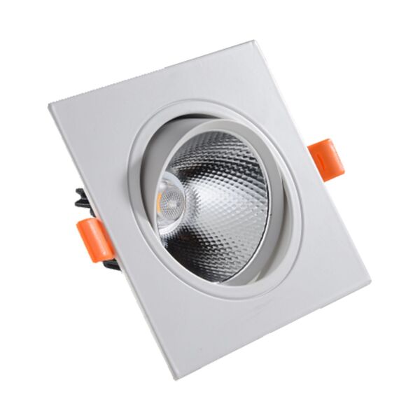 Светильник встраиваемый белый [w9,2*9,2 h7,5 Led 5W (4000K)]