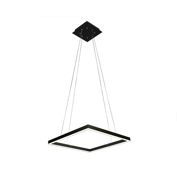 Подвесной светильник АЛЬТИС черный [d40 h110 Led 36W (4000K)]