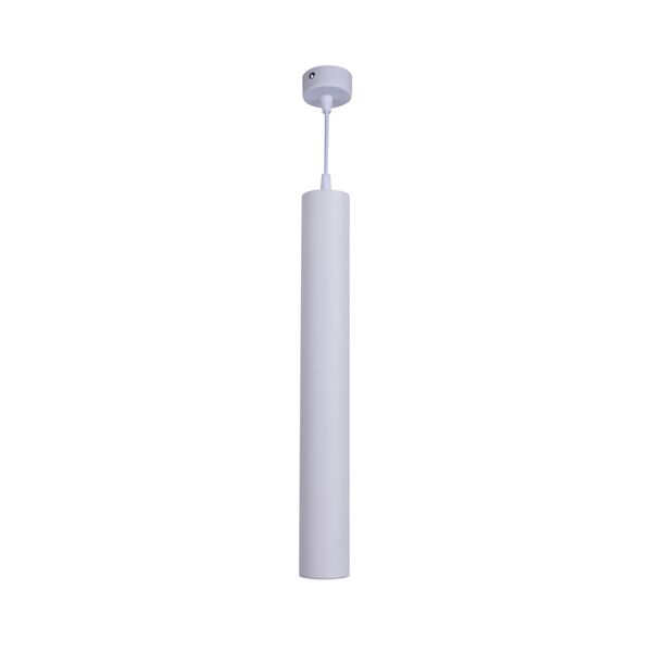 Подвесной светильник КАННА белый [d6,5 h133 Led 12W (4000K)]