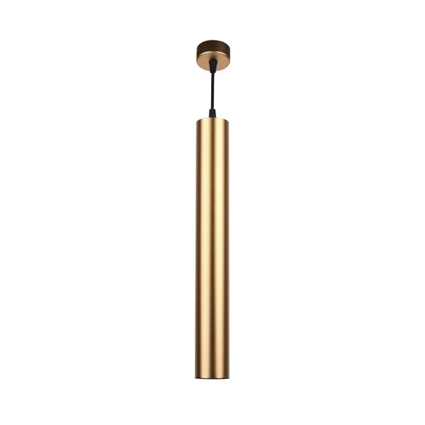 Подвесной светильник КАННА золотой [d6,5 h133 Led 12W (4000K)]