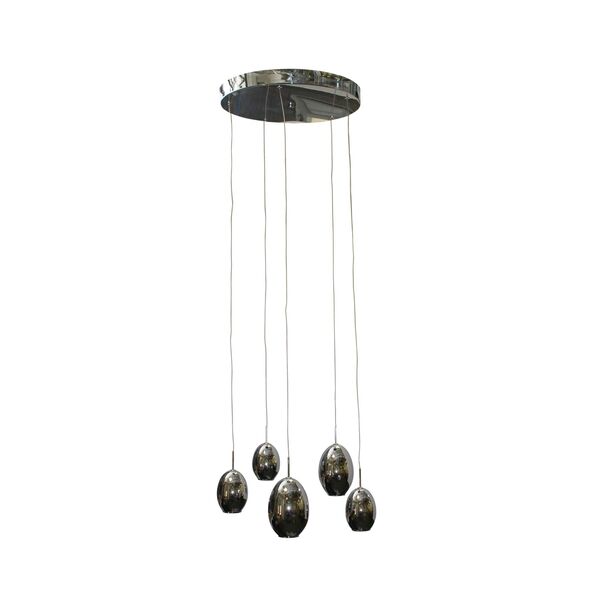 Подвесной светильник МЕТЕОРИТ [хром d40 h120 Led 15W]