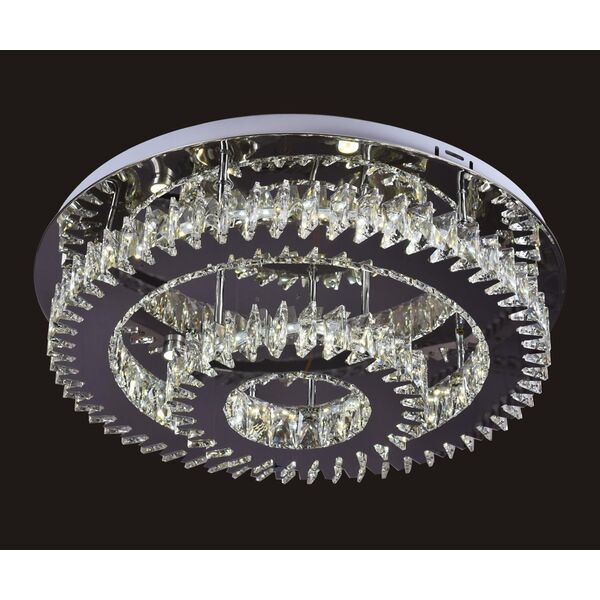 Люстра ТОР-КРИСТАЛЛ [хром d60 h20 Led 90W (3000-6000K) с пультом ДУ]