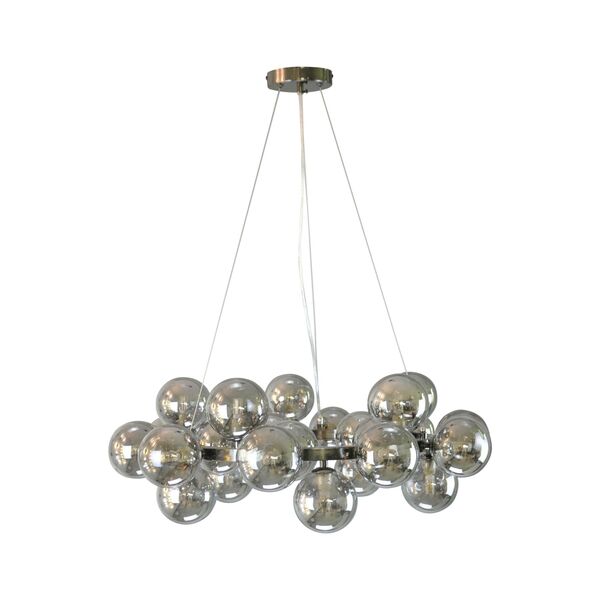 Люстра СИДА [жемчужно-черный d66 h120 G9 125W (Led) (лампами не комплектуется)]