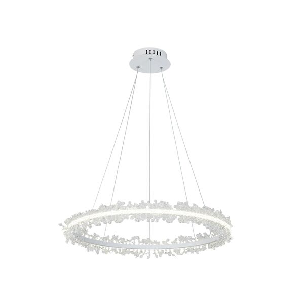 Подвес ЛАУРА белый [h110 d60 Led 30W (4000K)]